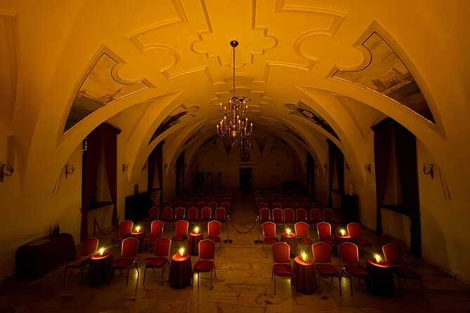 Queen Classic Concert By Candle Glow at Royal Chopin Hall - Queen songs in a small Krakow room