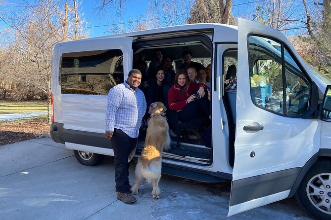 Red Rocks Concert Carpool - Riding to Red Rocks in a 14-passenger van
