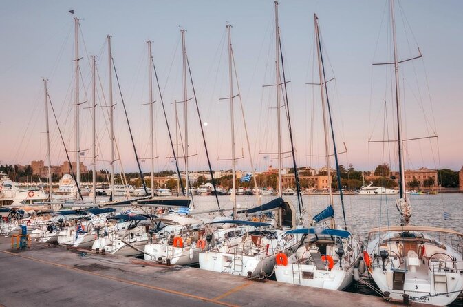 Rhodes Exclusive Sunset tour Cocktail Open bar Gourmet Live Music - Key points before you book