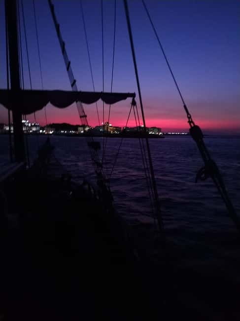 Rhodes: Night Cruise with Live Music and Sightseeing. - The Queen Christine and Its Old-World Character