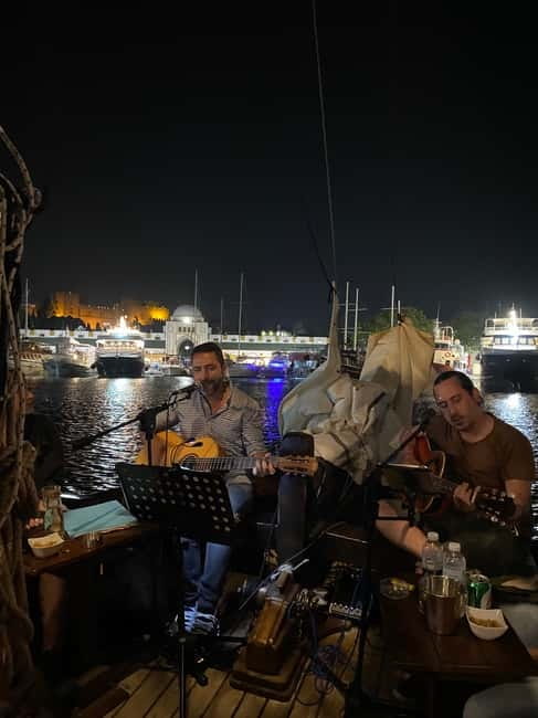 Rhodes: Night Cruise with Live Music and Sightseeing. - Drinks, Deck Time, and the Evening Pace