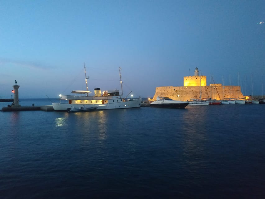 Rhodes: Night Cruise with Live Music and Sightseeing. - What the $41 Price Buys You