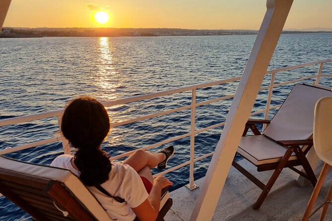 Rhodes Sunset Cruise - Swim and Dine w/ Live Music & Sunset! - Live guitar and the ride back to Rhodes