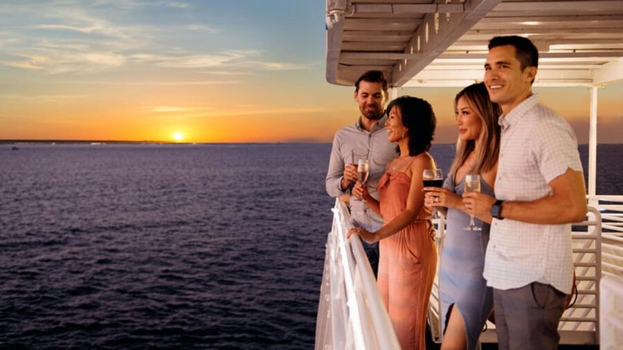 Rhodes: Sunset Cruise with Live Music, Wine & Greek Buffet - Key points to know before you book