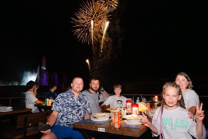 Romantic Dinner with Fireworks, Symphony & Kiss of the Sea Show - 9:00 p.m. Kiss of the Sea and fireworks