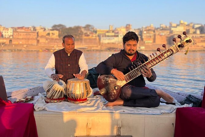 Romantic Sunrise Boat with Live Banaras Gharana Classical music - Assi Ghat and the first light