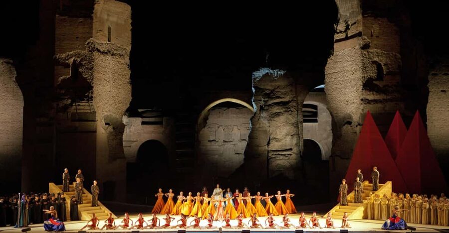 Rome: A Night at the Opera - Baths of Caracalla - La Traviata, Verdi’s Roman night out