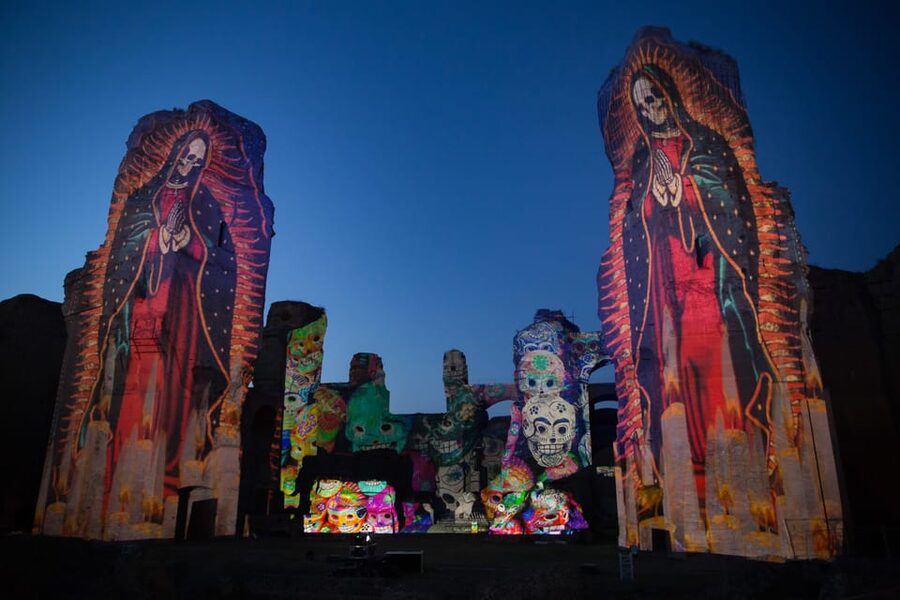 Rome: A Night at the Opera - Baths of Caracalla - The stage associated with the Three Tenors