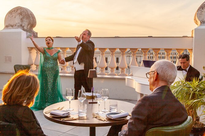 Rome: Rooftop Gourmet Dinner & Opera Performance - Key points to know before booking
