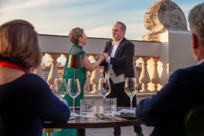 Rome: Rooftop Gourmet Dinner & Opera Performance - An opera night above Piazza della Repubblica