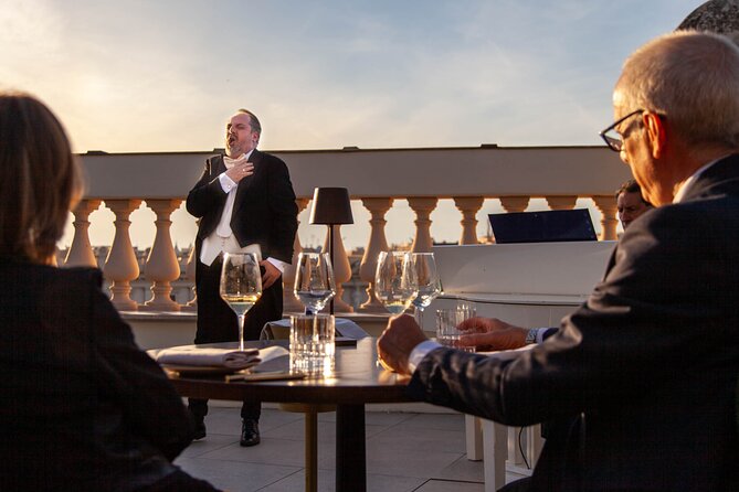 Rome: Rooftop Gourmet Dinner & Opera Performance - How the two-hour schedule matters