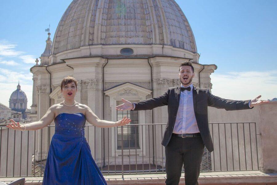 Rome: Terrazza Borromini Open-Air Opera with Aperitif - The La Grande Bellezza rooftop visit