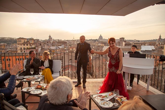 Rooftop Bar Opera Show: The Great Beauty of Rome - Opera above Piazza Navona