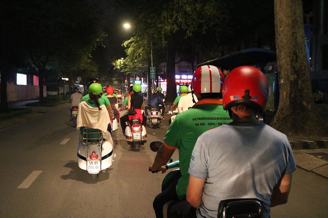 Saigon After Dark Vespa Street Food Tour + Live Music 4 hours - What the $92.31 price includes
