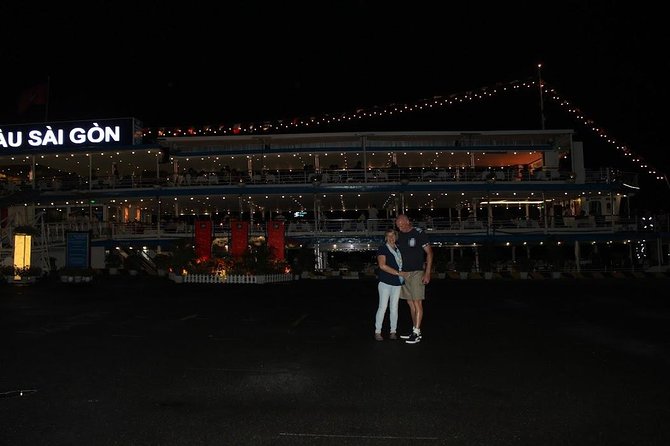 Saigon Dinner Cruise with Live Music Ho Chi Minh– Group Tour - Boarding at Bach Dang Pier