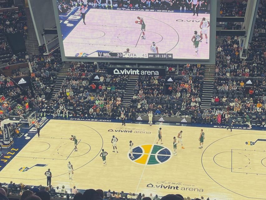 Salt Lake City: Utah Jazz Basketball Game Ticket - Is an NBA game good value at $8?