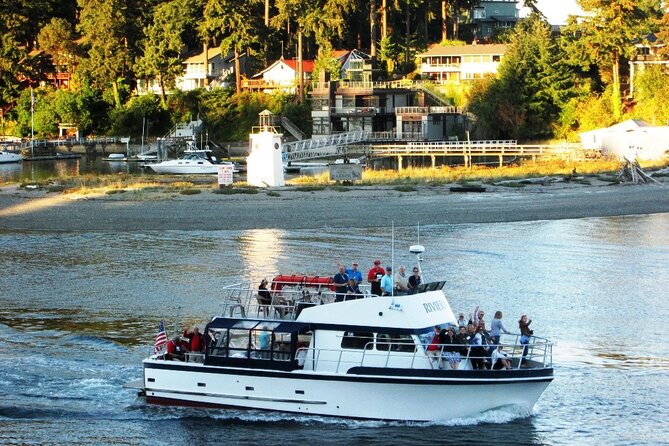 Shared 2 Hour September Sunset Cruise from Gig Harbor - A two-hour evening on Puget Sound