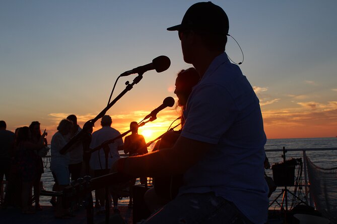 St. Augustine Live Music Cruise with Drinks and Sunset Option - Passing the Bridge of Lions
