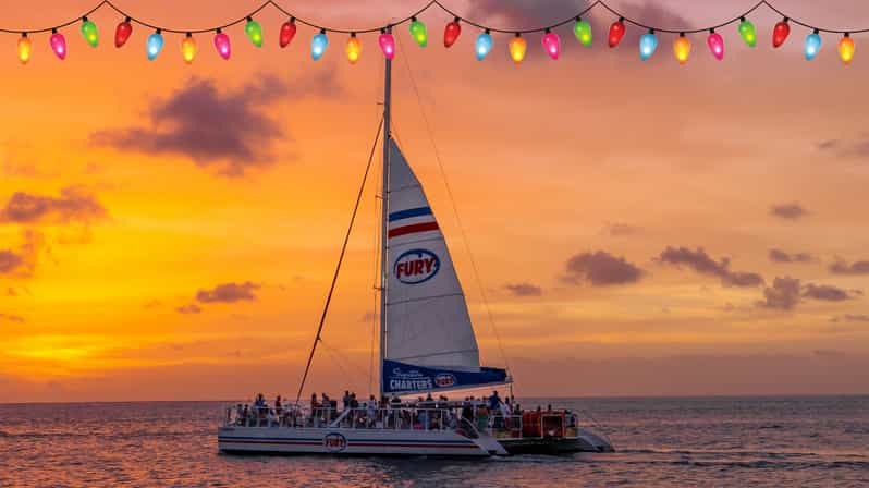 St Augustine: Nights of Lights Sail w Live Music& Sunset Opt - Key things to know before you book
