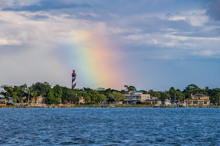 St Augustine: Nights of Lights Sail w Live Music& Sunset Opt - What happens from 250 Vilano Road to the waterfront