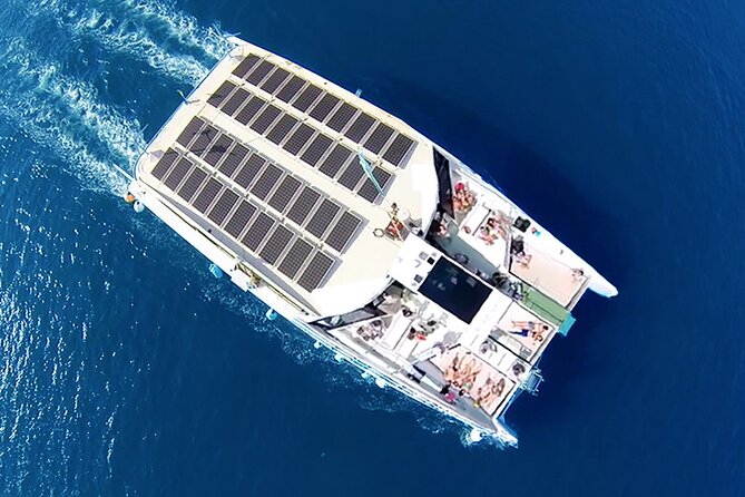 Sunset Catamaran Cruise with Live Music in Barcelona - Sailing toward the Olympic Port