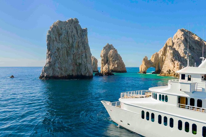 Sunset Mexican Dinner Cruise and Live Music in Cabo San Lucas - The Arch and Lover’s Beach arrive early