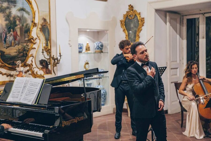 The Three Tenors in Sorrento: Opera Arias, Naples and Songs - A concert inside Sorrento’s Correale Museum
