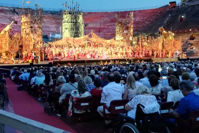Transfer from Lake Garda to Verona Arena and Opera Ticket - The value of the guide and small group