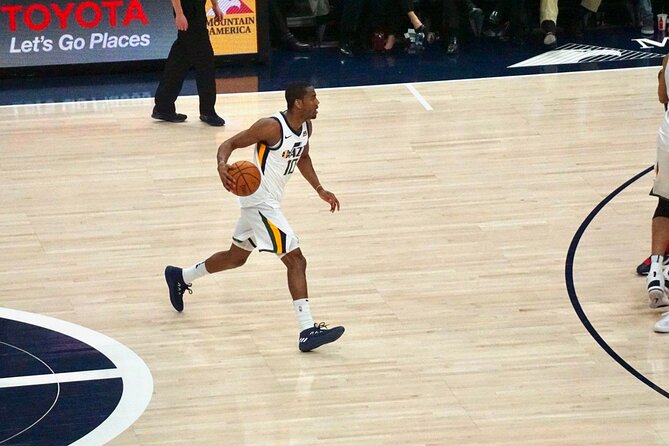 Utah Jazz Basketball Game Ticket at Delta Center - Food, merchandise, and the breaks in play