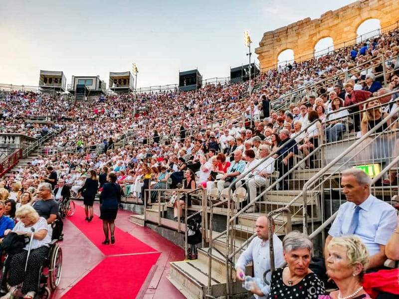 Verona: Arena di Verona Opera Ticket - Picking a 2026 Date and Start Time