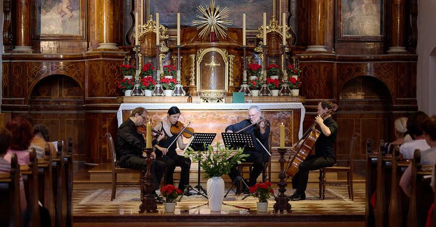 Vienna: A Little Night Music - Concert at Capuchin Church - What the Emperor Quartet Vienna brings