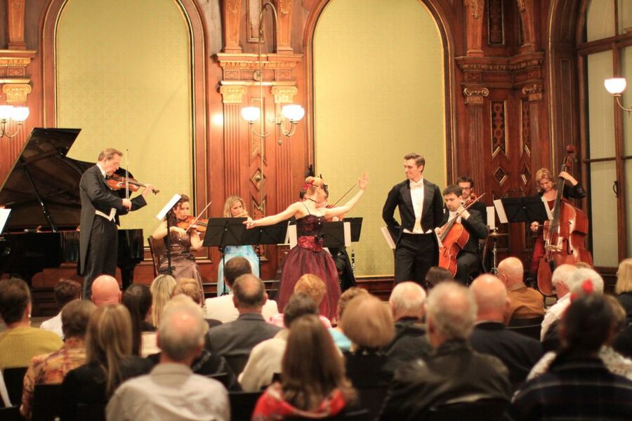 Vienna: Classical Concert at Eschenbach Palace - From Mozart and Schubert to Strauss favorites