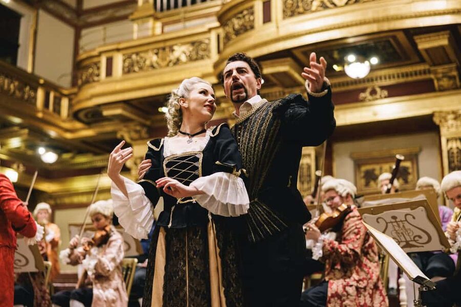 Vienna: Mozart Concert at the Musikverein - Golden Hall - The hall is part of the performance