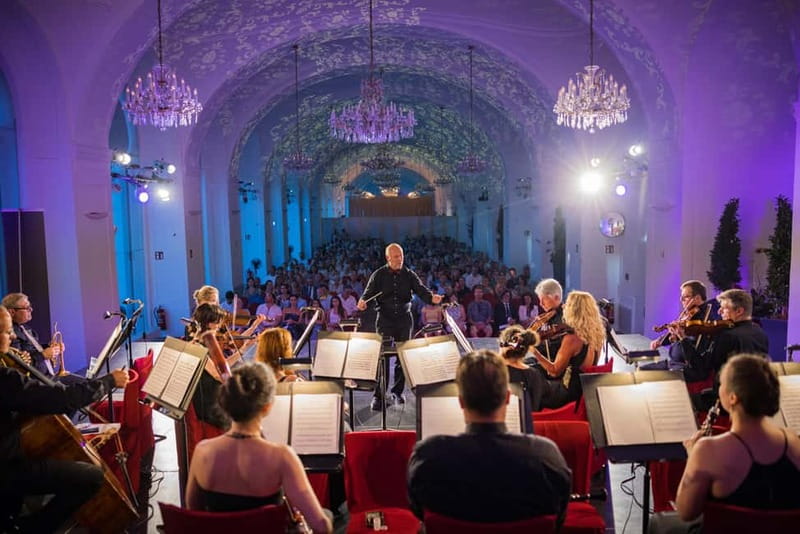 Vienna: Schönbrunn Palace Evening Tour, Dinner and Concert - Mozart, Strauss, singers, and the orchestra