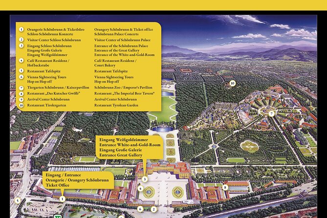 Vienna: Schönbrunn Palace Tour at 7 PM & Classical Concert - Walking to the Orangery for Mozart and Strauss