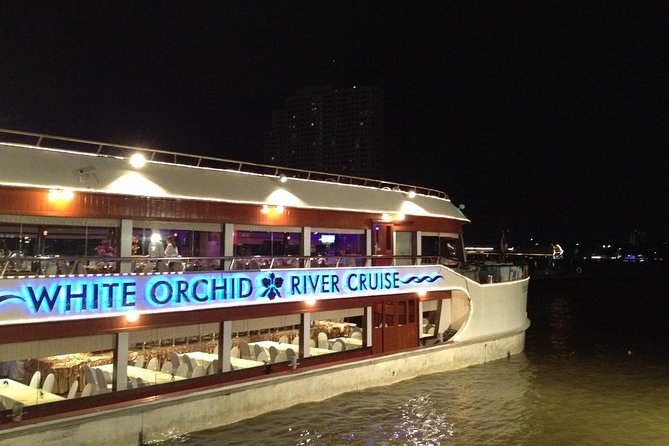 White Orchid Dinner Cruise from Bangkok with Pickup & Live Music - What the $104.57 price includes